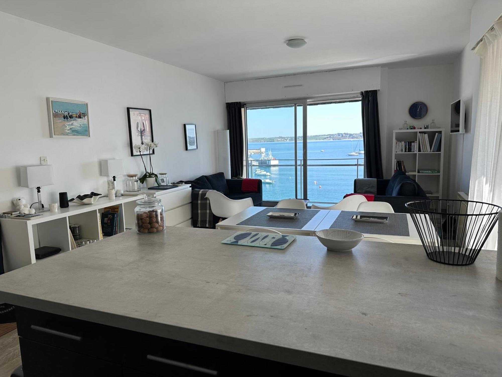 Appartement Design VIII - Port Rosmeur - Sublime Vue Mer Douarnenez Exterior foto
